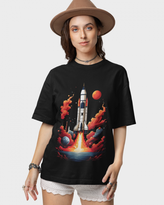 Kaos Distro Cotton Pria Wanita Edisi Space 04