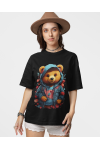 Kaos Distro Cotton Pria Wanita Edisi Teddy Bear Vol 2