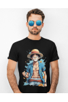 Kaos Distro Edisi Luffy One Piece