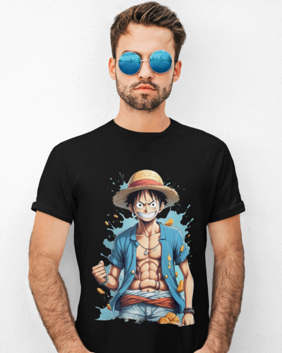 Kaos Distro Edisi Luffy One Piece